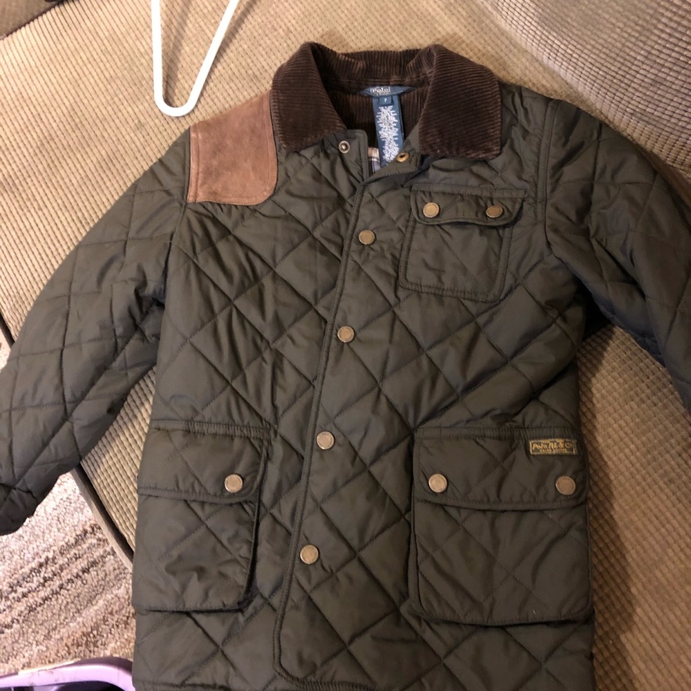 Quilted Polo Jacket